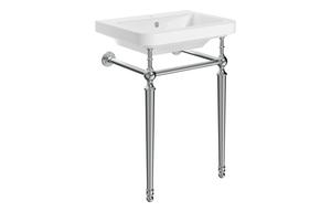 Carla 610mm 1TH Console Basin - Chrome